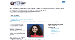 Desktop Screenshot of alisafund.org