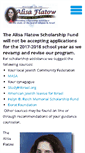 Mobile Screenshot of alisafund.org